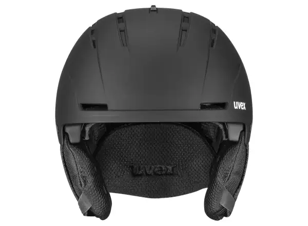 Uvex Stance MIPS Skihelm black/brown matt
