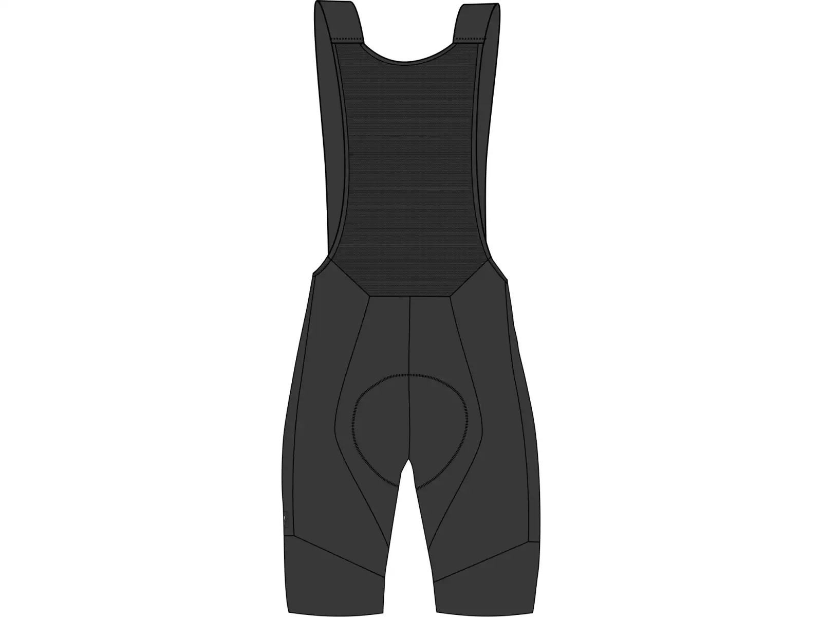 Maloja SalaschadaM. Herren-Shorts mit Einsatz und Trägern Deep Black