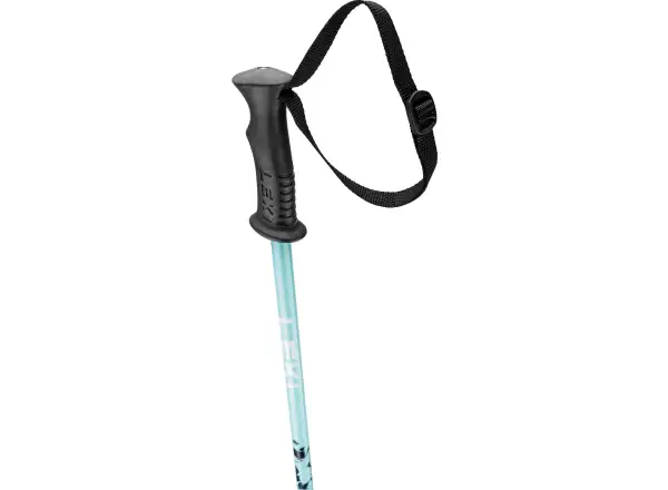 Leki Rider Kinder-Skistöcke für die Abfahrt darkblue-light turquoise-white