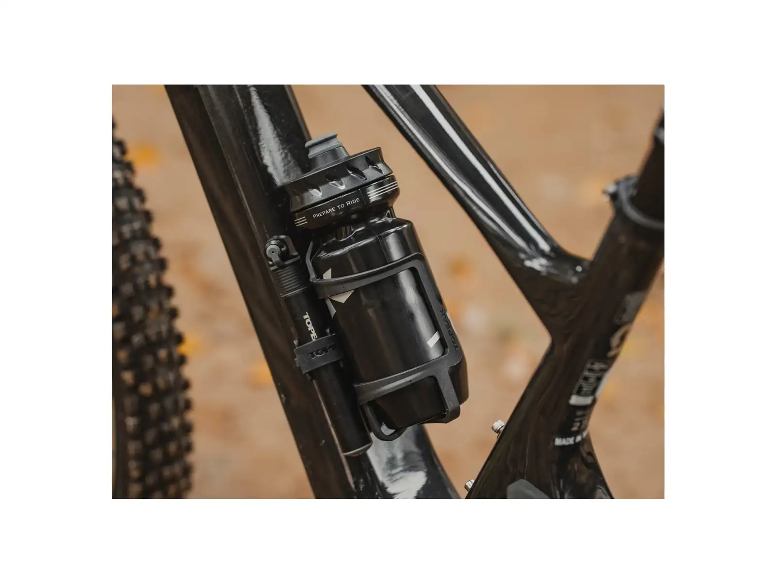 Topeak Flaschenhalter Shuttle Sidecage W/side mount rechte Seite