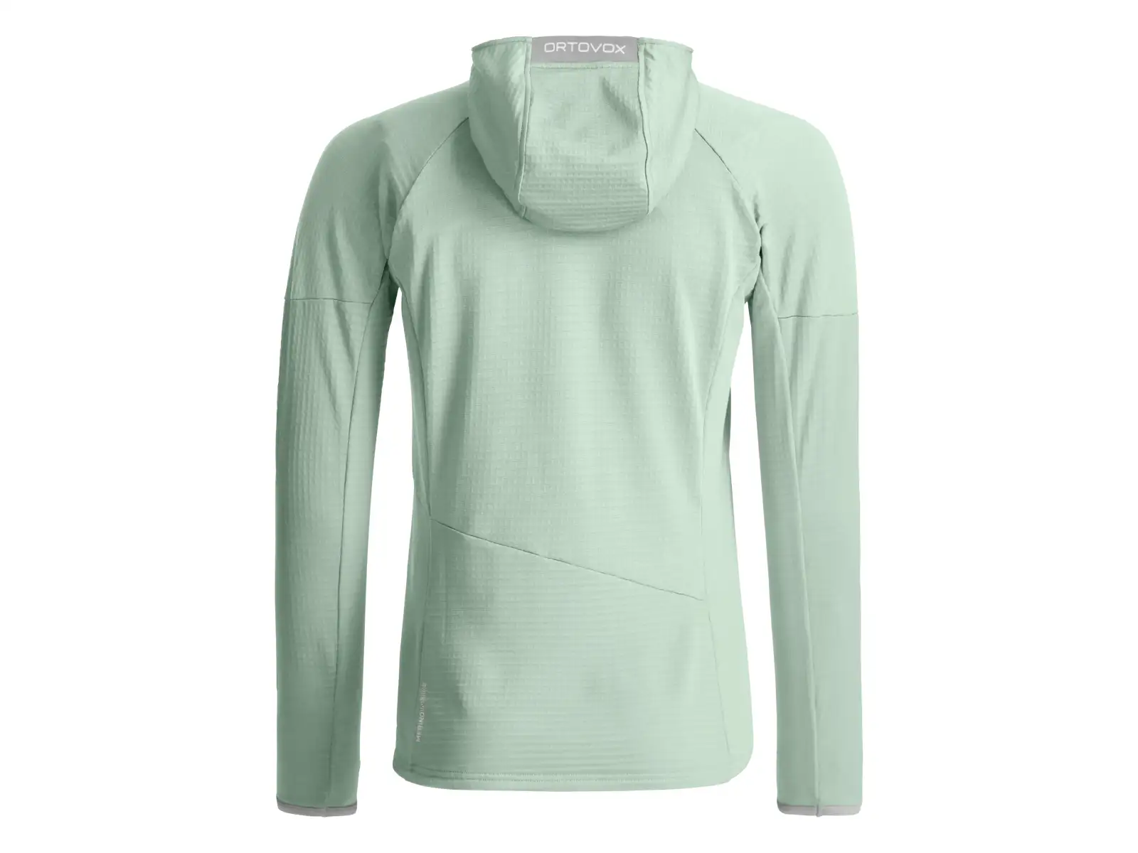 Ortovox Fleece Light Grid Hoody Damen-Sweatshirt Green Acid