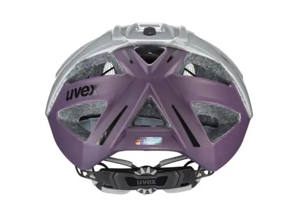 Uvex Gravel X Helm Rhino/Pflaume