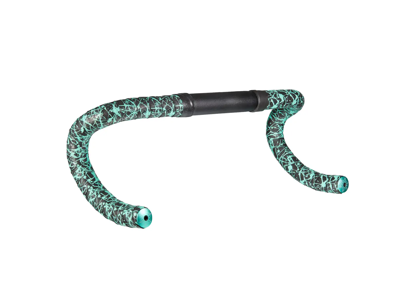 Supacaz Super Sticky Kush Splat Lenkerband Celeste/Celeste Plugs