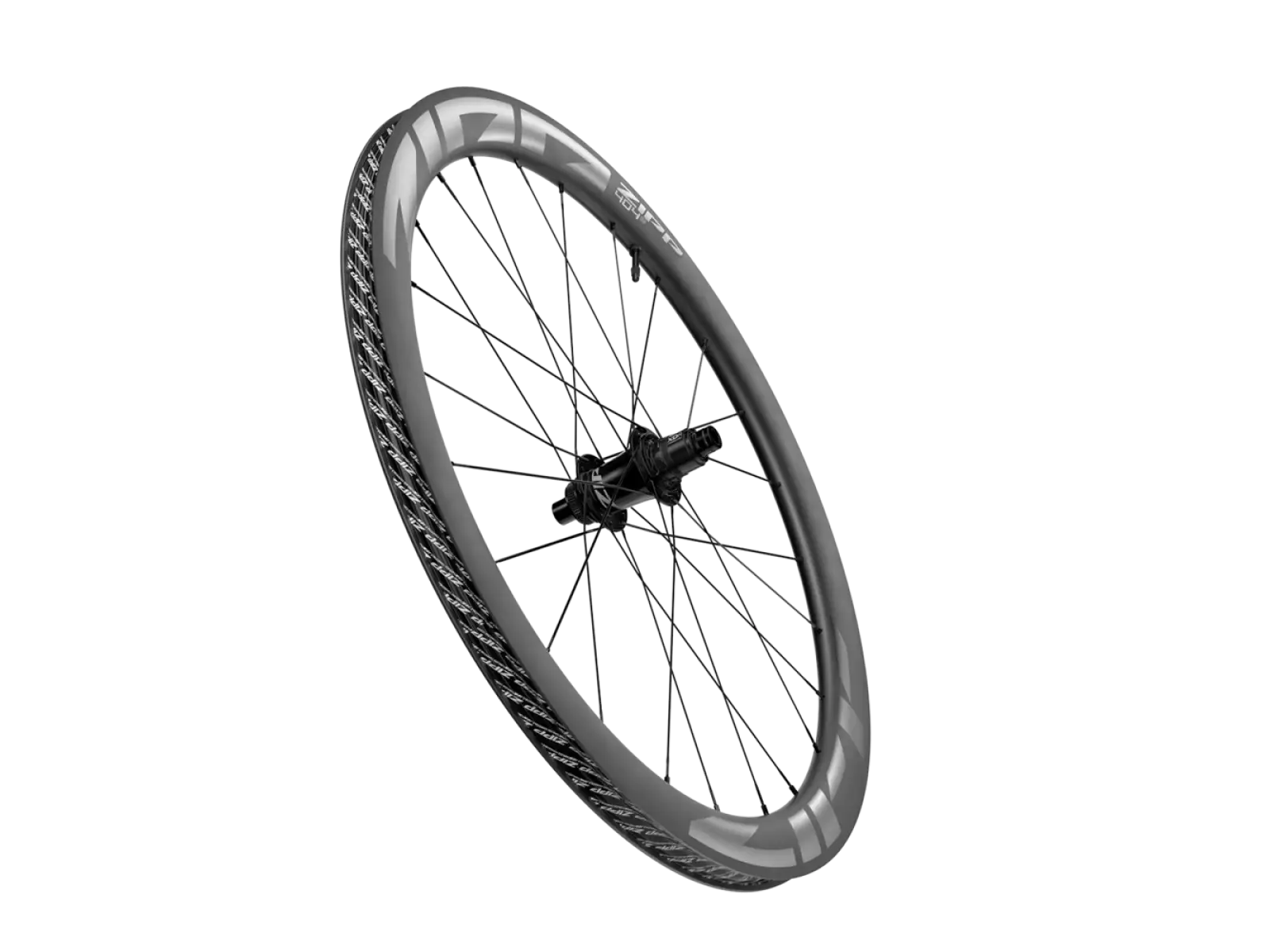 Zipp 404 S Carbon Tubeless CenterLock A1 hinteres eingespeichtes Laufrad Sram XDR Freilaufkörper dark grey