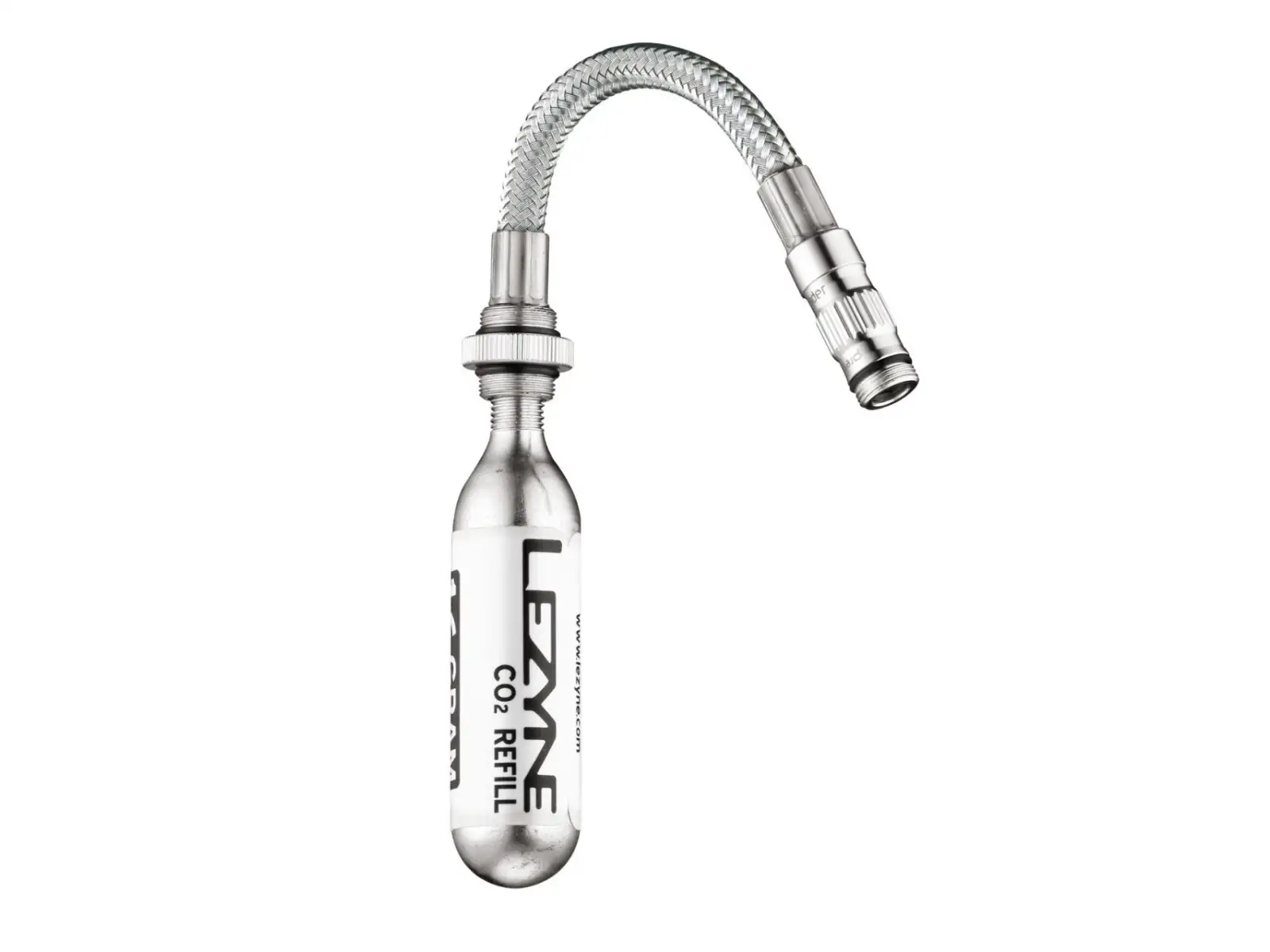 Lezyne CO2 Flex Schlauch Silber
