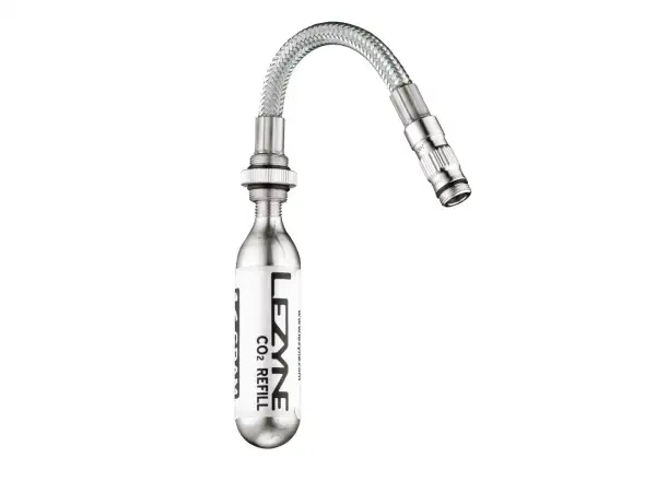 Lezyne CO2 Flex Schlauch Silber
