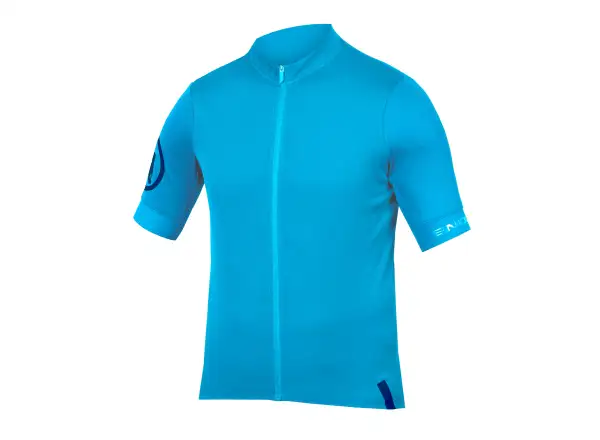 Endura FS260 Bitmap Herren Trikot Kurzarm blau