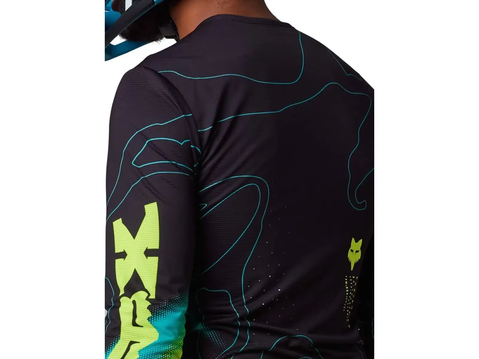 Fox Flexair Lunar Herren Langarmtrikot Black