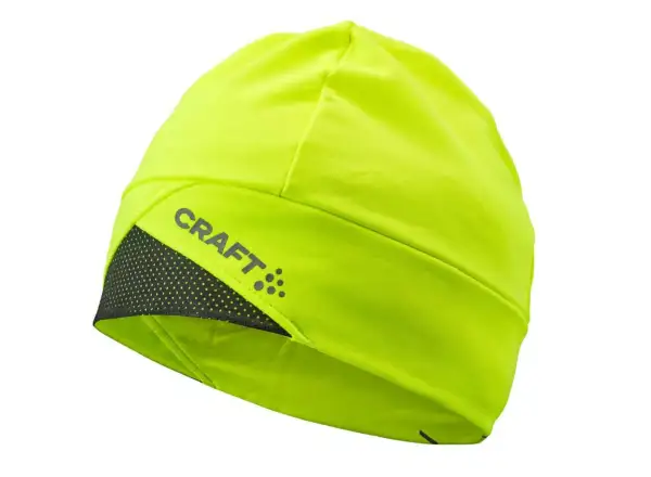 Craft ADV Lumen Fleece Laufmütze gelb