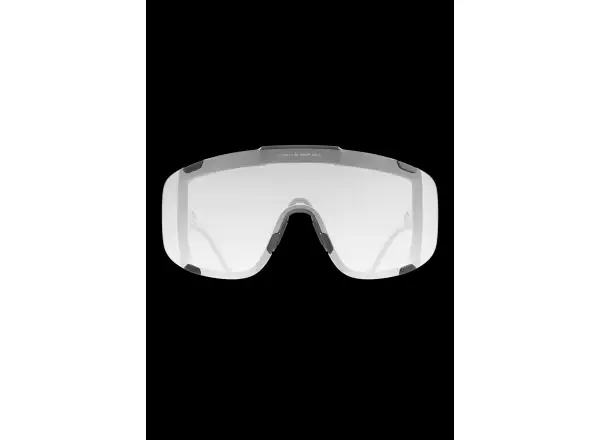 POC Devour WF Photochromic Sonnenbrille Translucent Black/Clarity Photochromic/Changeable Grey