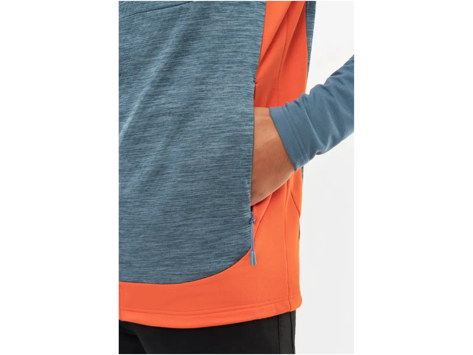 Viking Delmore Herren-Hoodie Grey/orange
