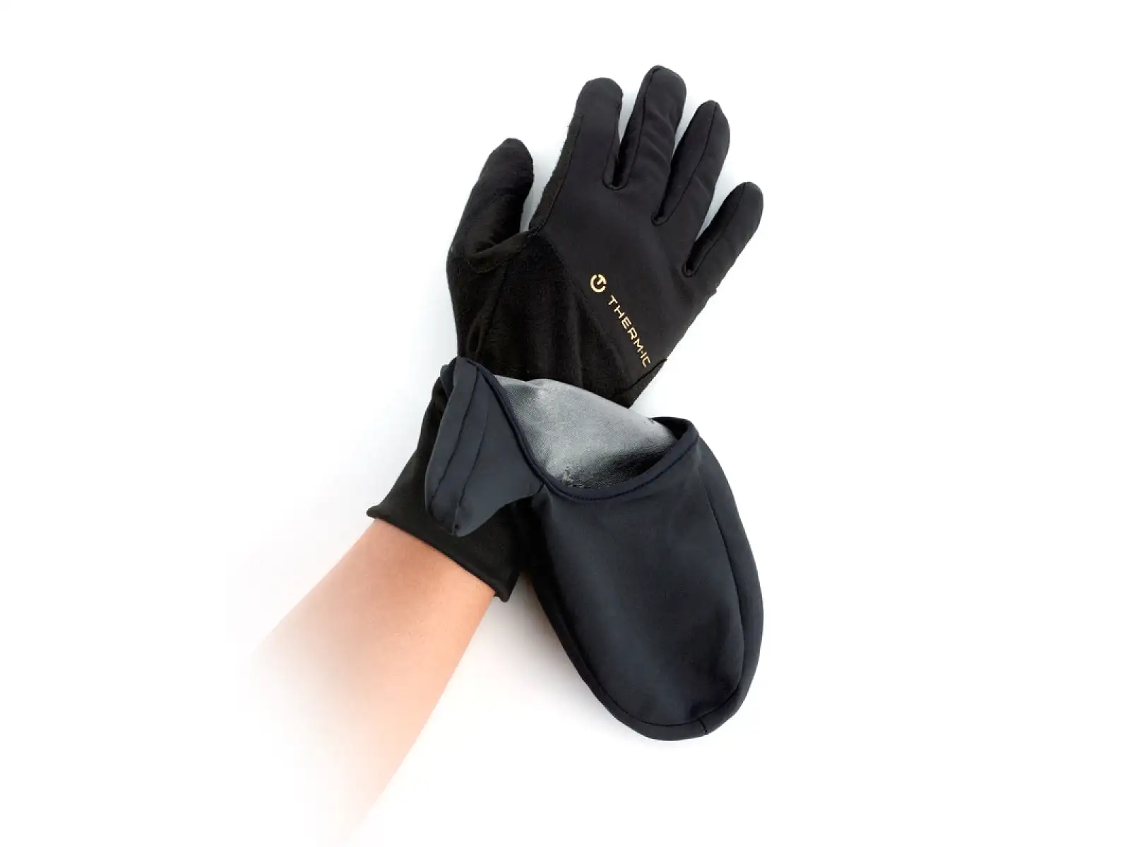 Thermic Vielseitige Leichte beheizte Handschuhe schwarz