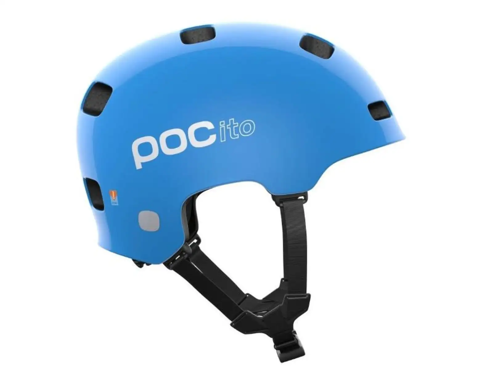 POC POCito Crane MIPS Kinderhelm Fluorescent Blue.