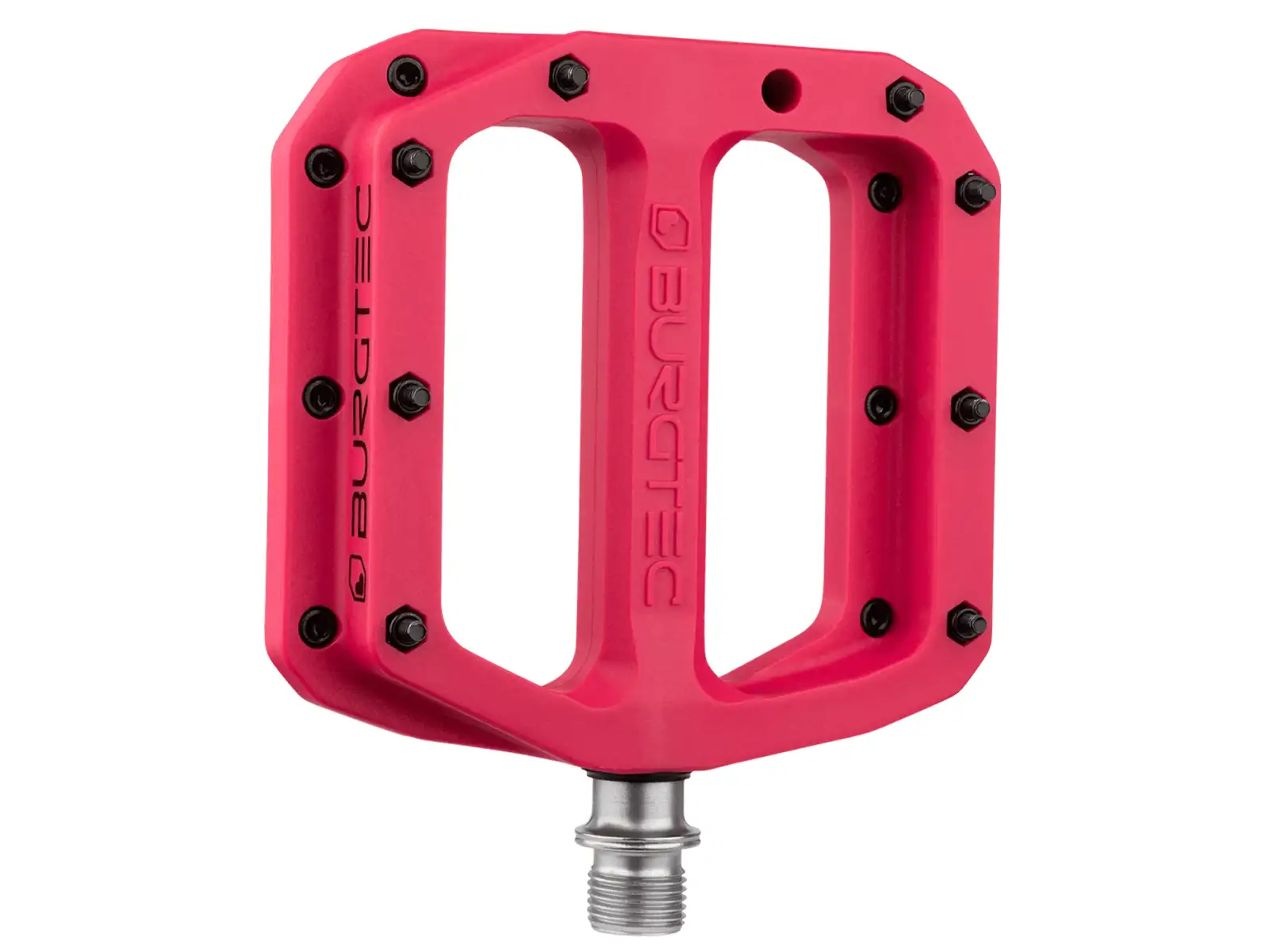 Burgtec MK4 Composite Plattformpedale Toxic Barbie Pink