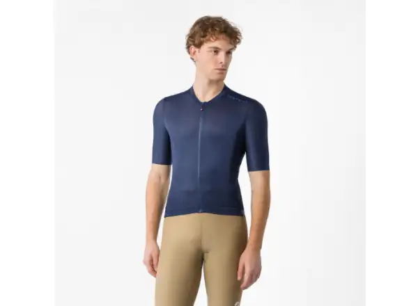 Castelli Espresso 2 Herren-Trikot Kurzarm Belgian Blue
