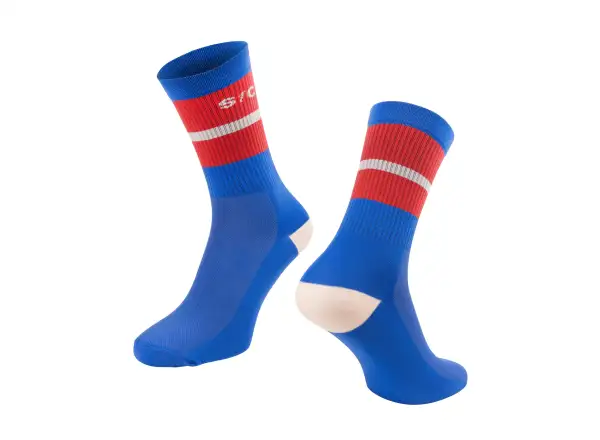 Force Stripe lange Socken Blau