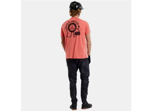 Troy Lee Designs Skyline Ride Tee Herren Trikot Kurzarm P&W Melon
