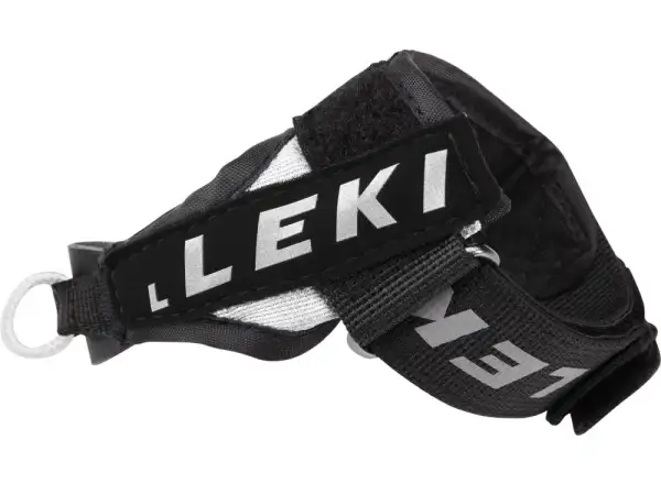 Leki Trigger Shark Strap Schlaufen für Langlaufstöcke black/silver Gr. M-L-XL