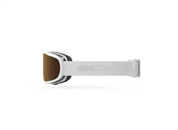 Giro Moxie Damen Skibrille weiß Stacked/Amber Gold/Yellow (2Gläser)