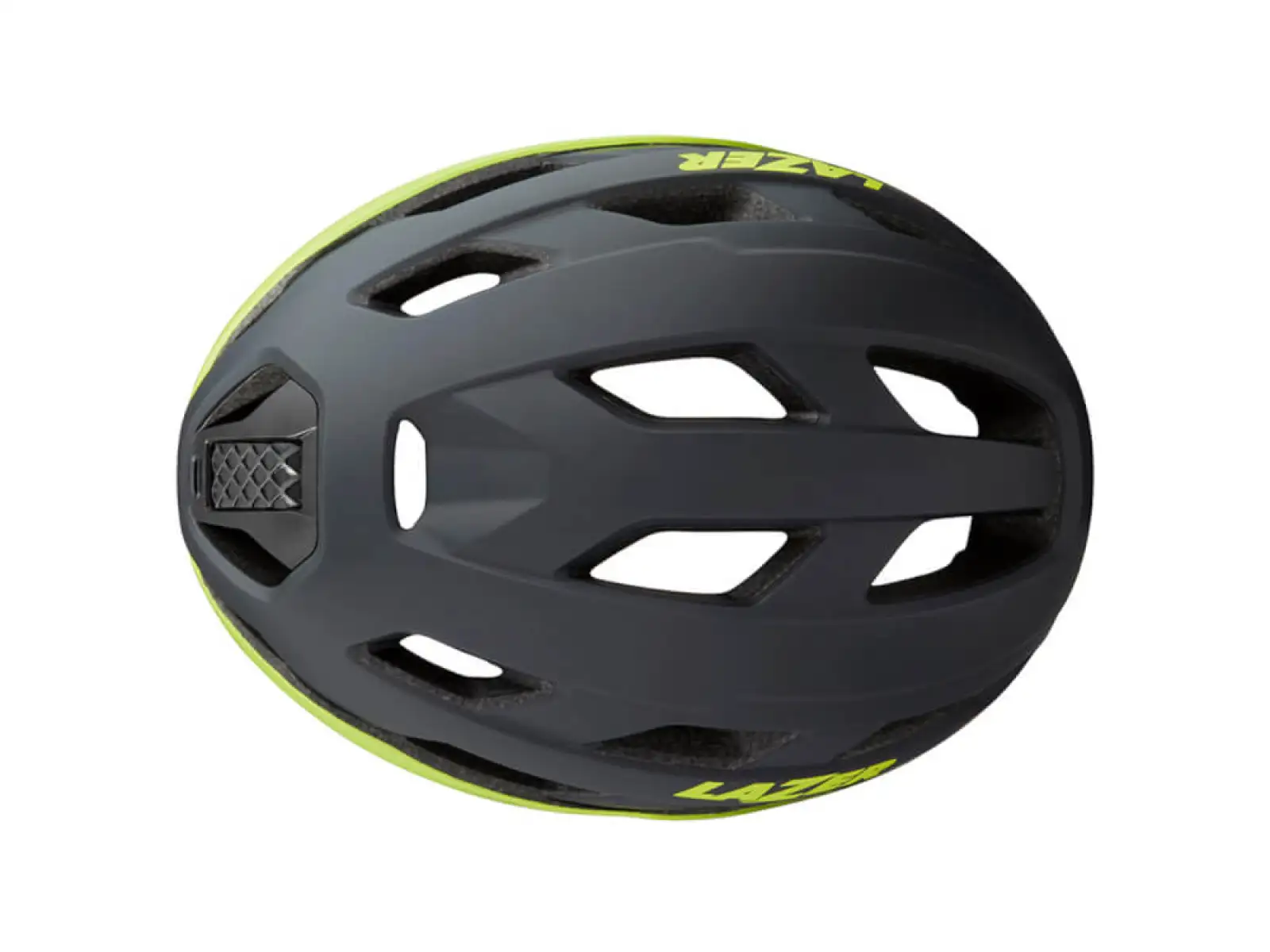 Lazer Strada KC Helm matt dunkelgrau/neongelb