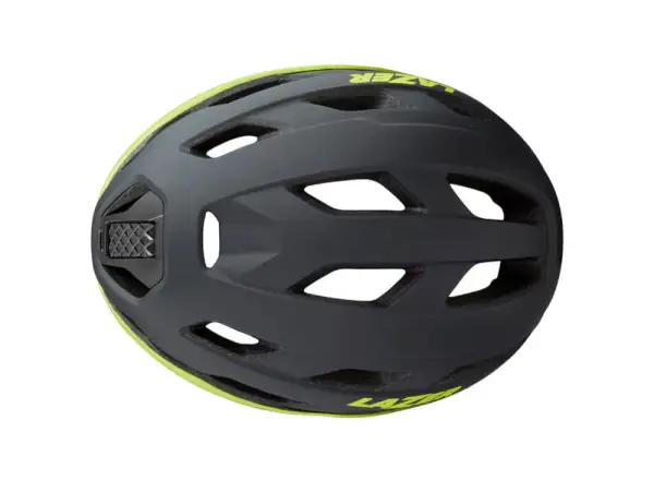 Lazer Strada KC Helm matt dunkelgrau/neongelb