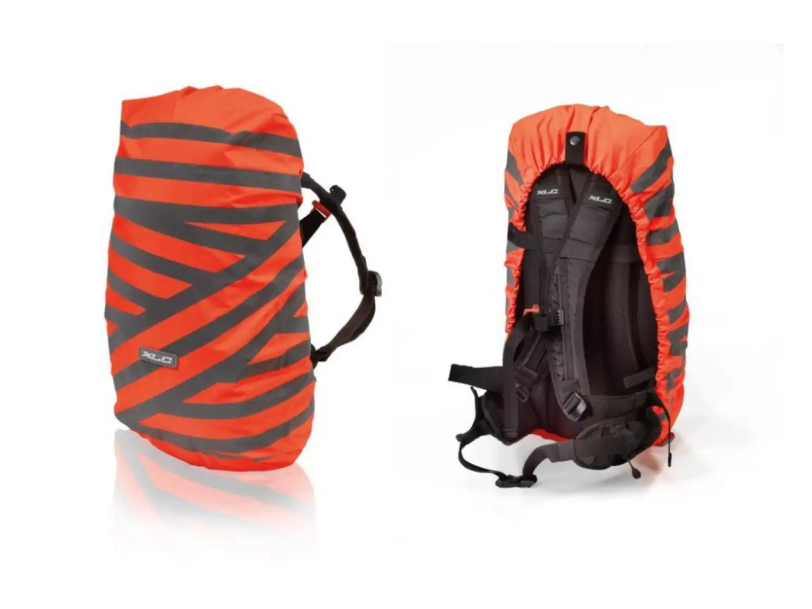 XLC Rucksack Regenhülle 25 l orange/silber