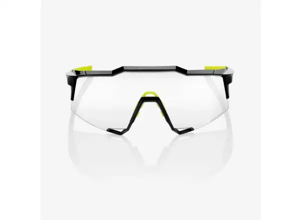 100% Speedcraft Sportbrillen in Glanzschwarz mit Photochromic-Gläsern.