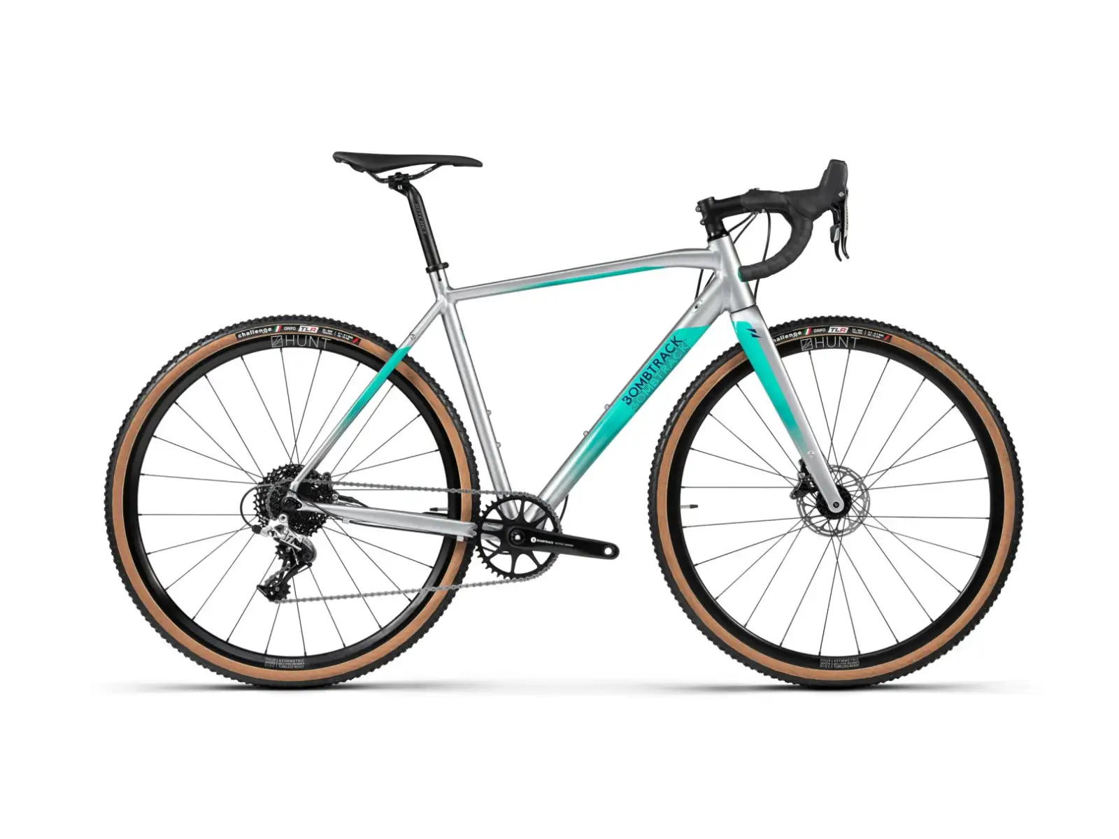 Bombtrack Tension 2 Cyclocrossrad Glossy Grey / Green