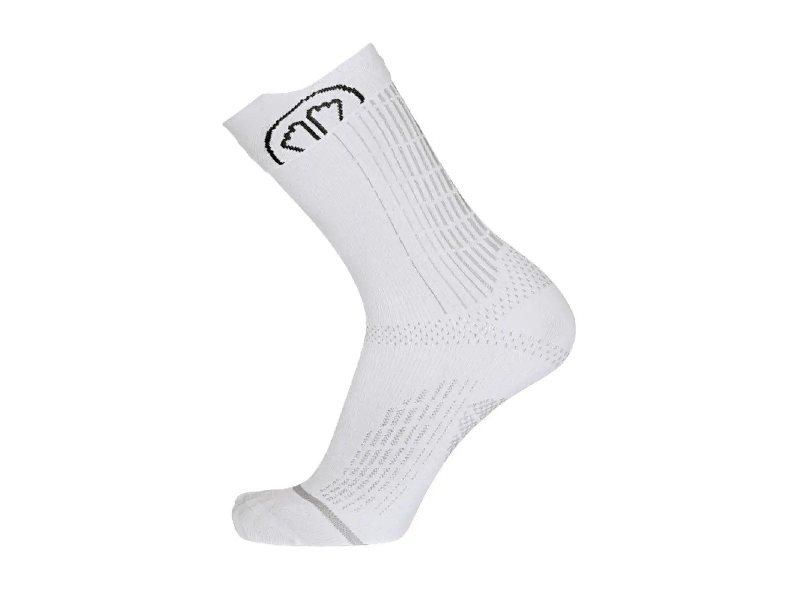 Sidas Run Anatomic Crew Laufsocken weiß