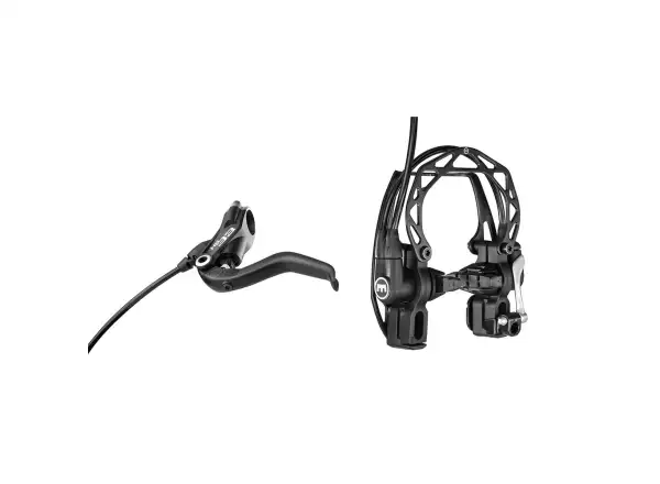 Magura HS33 4-Finger hydraulische Felgenbremse vorne/hinten Schwarz