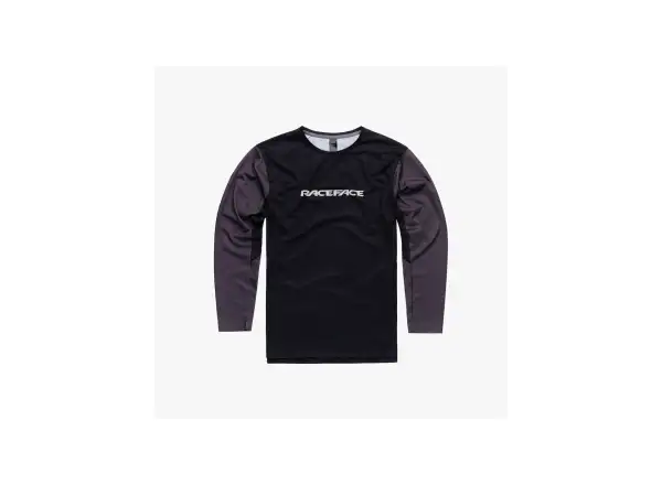 Race Face Indy Herren Langarmshirt Charcoal