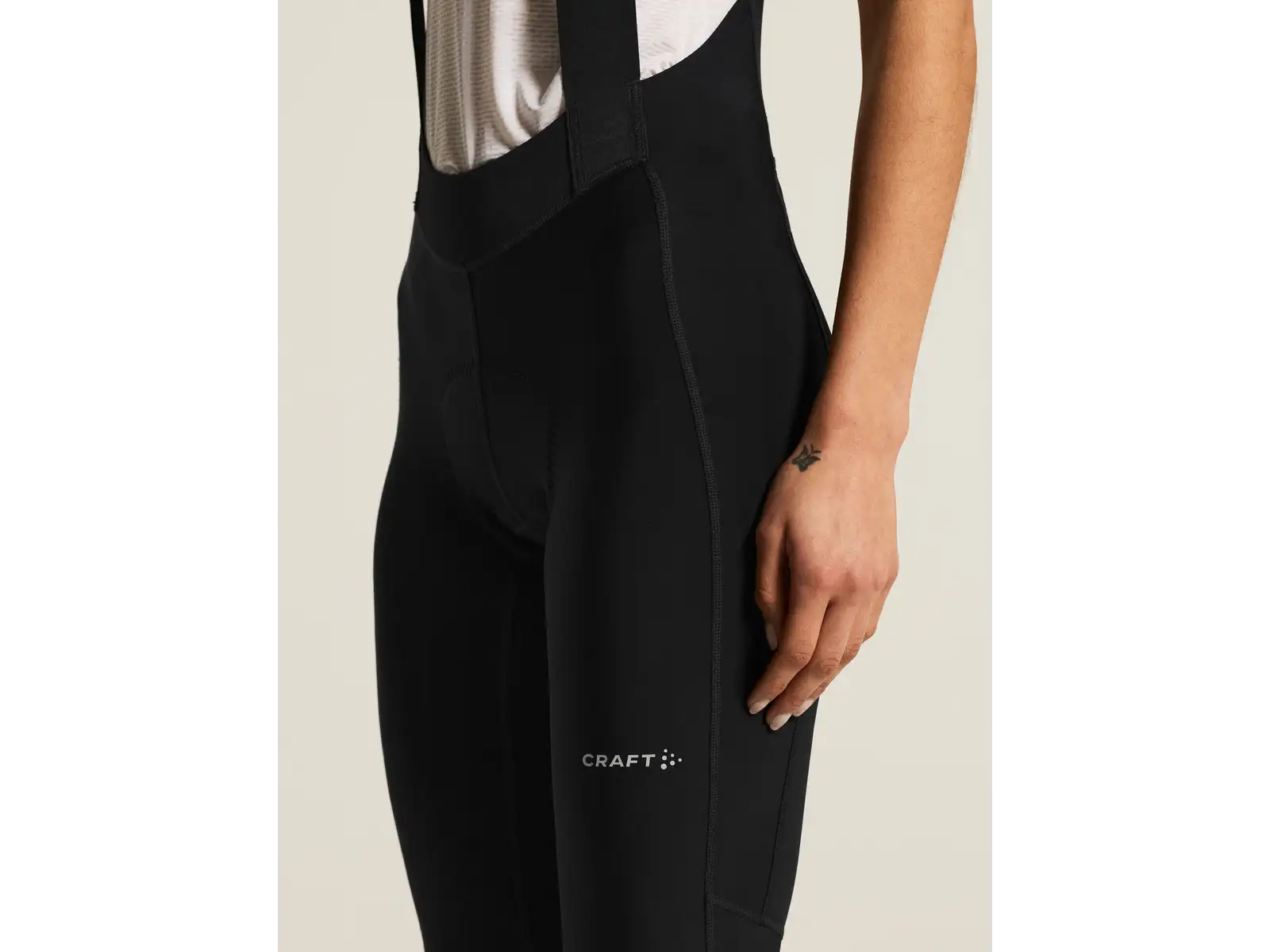 Craft Bike SubZ Bib C2 Damen-Trägerhose mit Polsterung schwarz