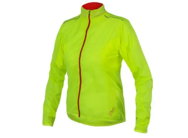 Etape Gloria Damen-Windjacke Gelb Fluo