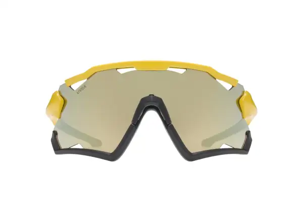 Uvex Sportstyle 228 Fahrradbrille Sunbee Black Mat/Mirror Yellow