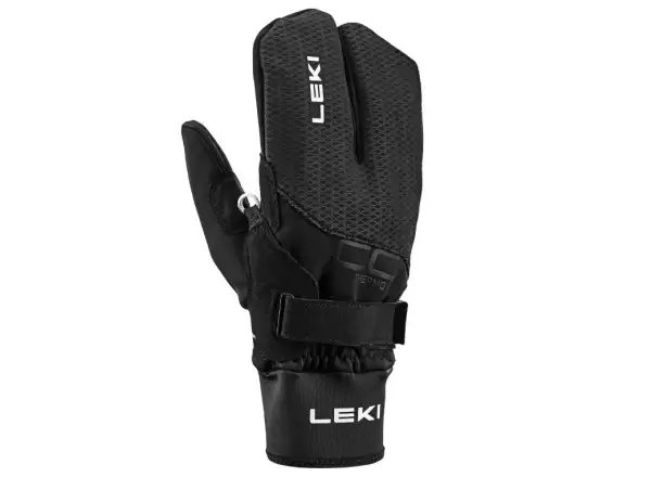 Leki CC Thermo Shark Lobster (2+2) Langlauf-Handschuhe Black