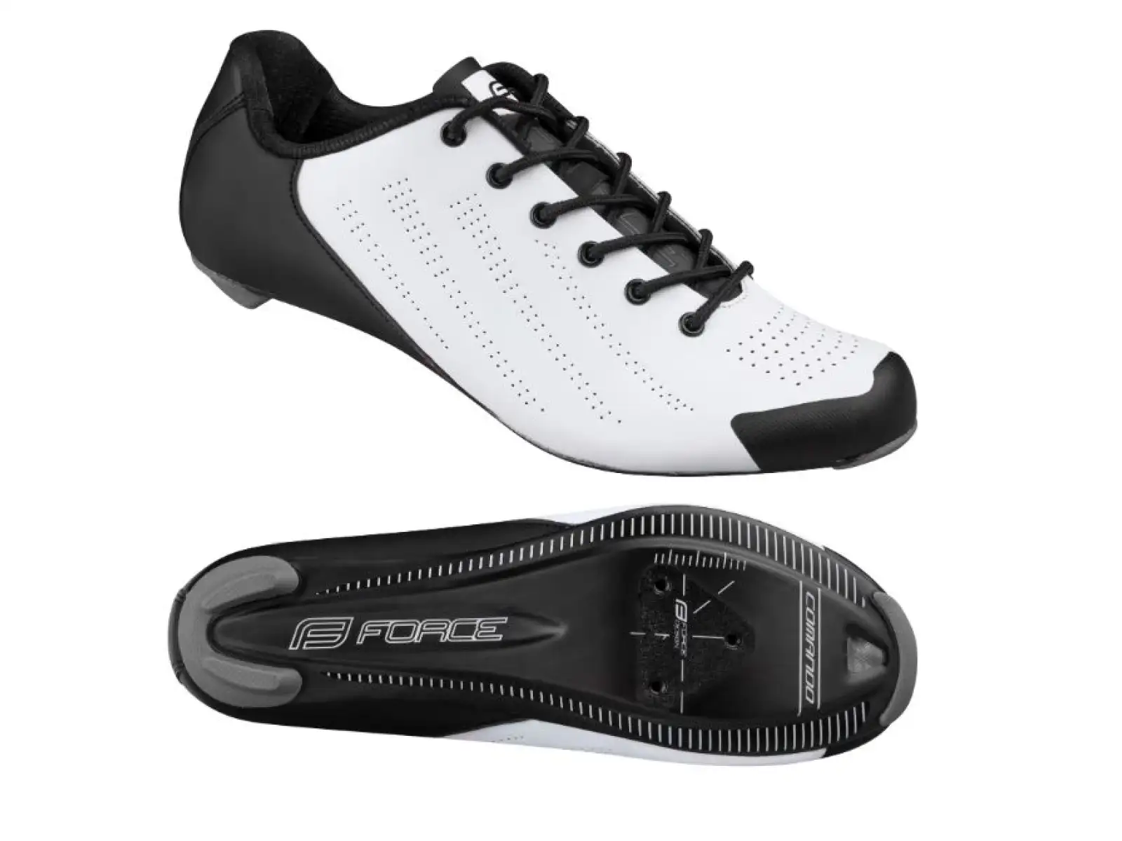 Force Command Carbon Straßenradschuhe für Herren in Weiß