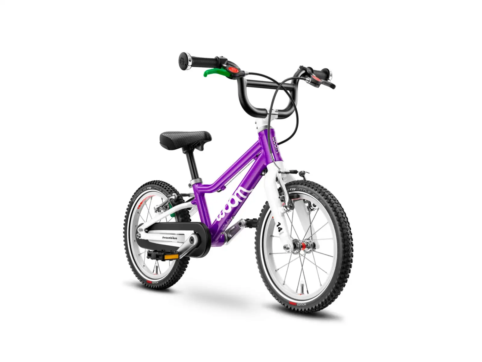 Woom 2 Lila 14 Kinderfahrrad
