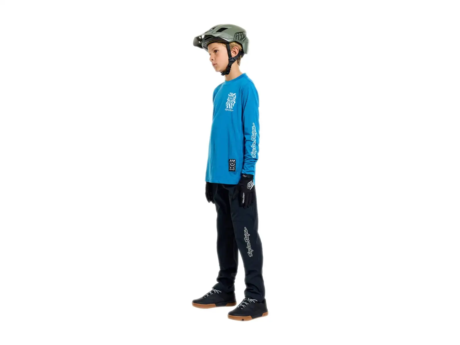 Troy Lee Designs Youth Skyline Trail Kinderhose Mono Black