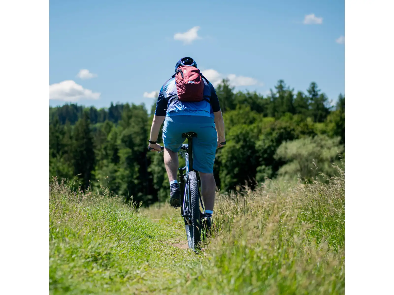 Endura Hummvee Herren-Shorts mit Einsatz Indigo Rock