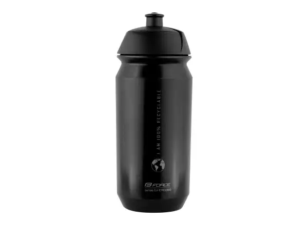 Force Bio Earth Fahrradflasche 500 ml schwarz/grau