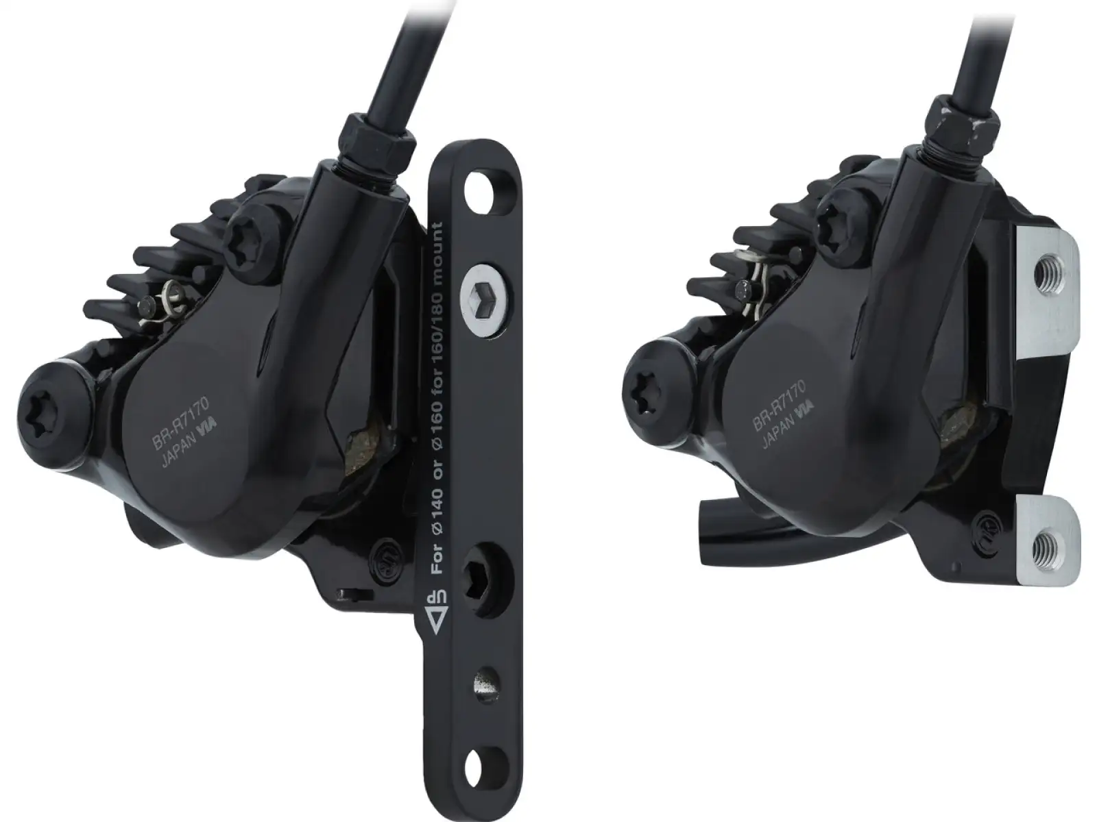 Shimano 105 Di2 BR-R7170 + ST-R7170 Scheibenbremse Set vorne + hinten, J-kit, Polymer