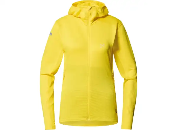 Haglöfs L.I.M Mid Multi Hood Damen Kapuzenpullover gelb
