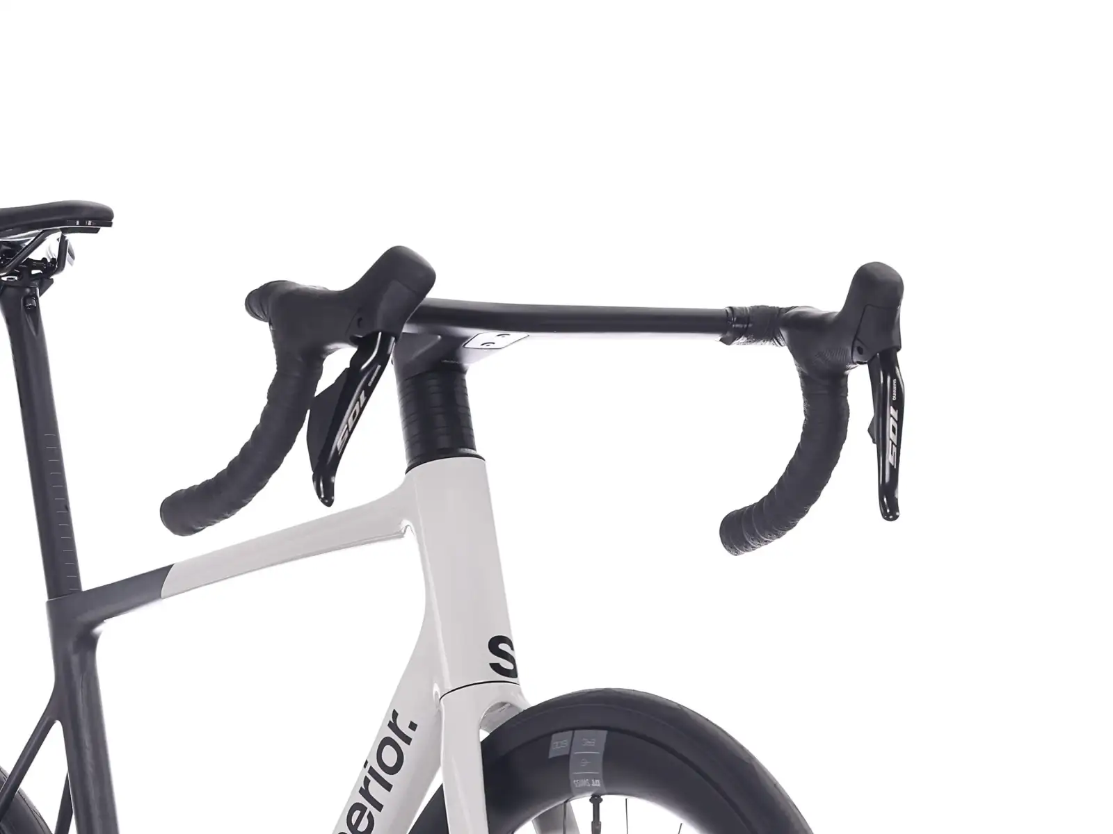 Superior RR 9.6 Rennrad Matte Carbon / White