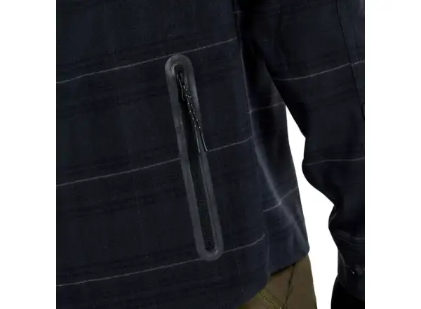Troy Lee Designs Grind Flannel Herrenhemd Plaid Carbon