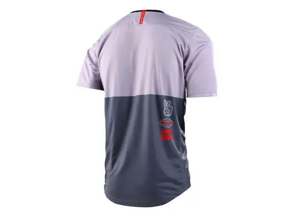 Troy Lee Designs Flowline Scripter Herren-Trikot Kurzarm Kohle