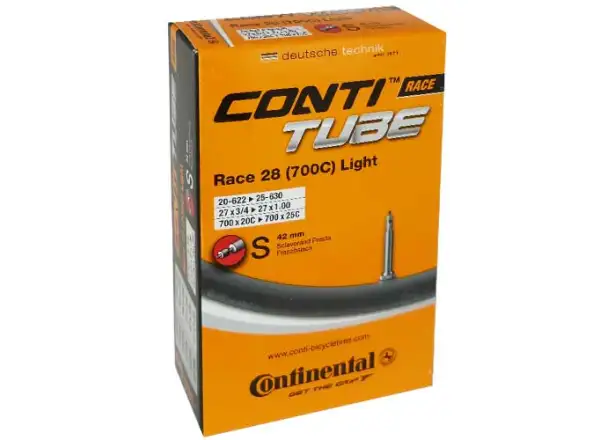 Continental Race Light 18–25/622 S42 Fahrradschlauch