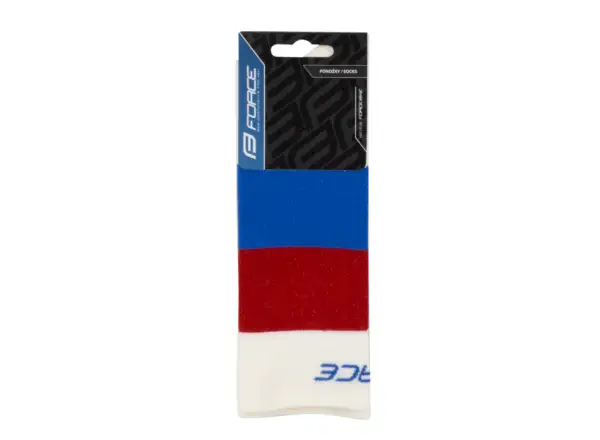Force Rainbow Radsocken creme/blau/rot