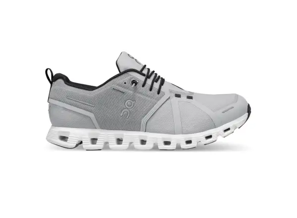 On Cloud 5 Waterproof Damen-Laufschuh Glacier/White