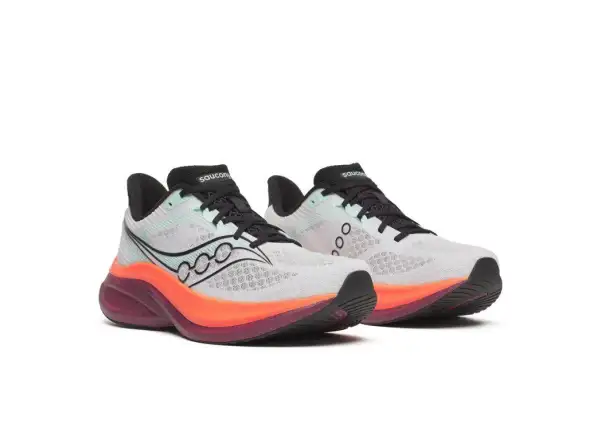 Saucony Endorphin Speed 5 Herren Laufschuhe White/Crimson
