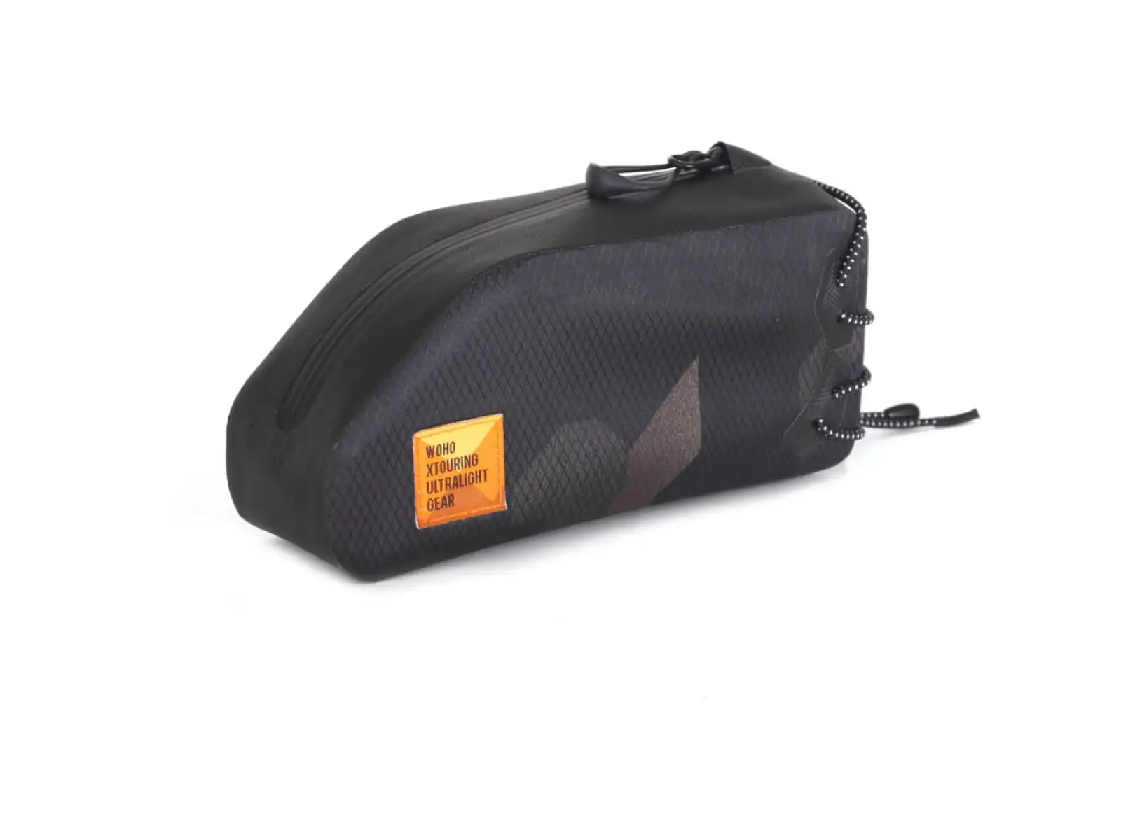 Woho X-Touring Oberrohrtasche Dry 1,1 l Rahmentasche Diamond CyberCam Schwarz